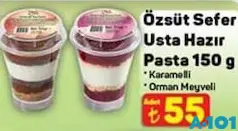 ÖZSÜT SEFER USTA HAZIR PASTA 150 G fiyat ve kampanya bilgisi